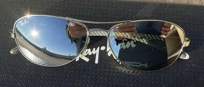 Ray-Ban RB 8301 004/40 - 56 - Carbon. Usato. Tutto il Corredo. 100% Originali. - Immagine 1 di 4