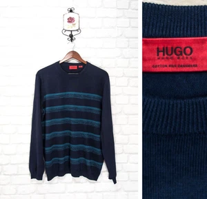 HUGO BOSS Cotton / Silk / Cashmere Mix Men's Jumper Sweater Size 2XL  /  XXL - Picture 1 of 6