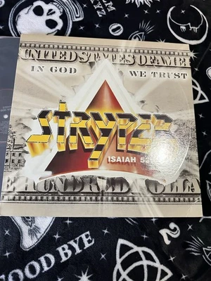 STRYPER - IN GOD WE TRUST - 1988 ENIGMA LP Vinyl Album (open) - Image 1 of 4