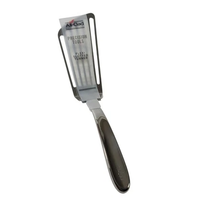 ALL-CLAD Utensils 18/10 Stainless Nonstick 13" FLEXI SLOTTED TURNER/Spatula  - Image 1 of 3