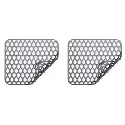 Silicone Sink Protectors for Kitchen, Folding Non-Slip Sink Mat Grid for1554 - Image 1 of 4
