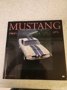 Mustang 1964 1/2 - 1973 Hardcover Book - Picture 1 of 3