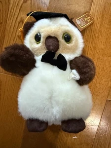 Juguete Fiesta Usado Peluche Búho Graduación 6.5" - Imagen 1 de 3