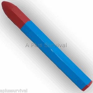 2 Paquete de crayón de madera roja Supervivencia de emergencia CERT FEMA Kit de marcado peligroso - Imagen 1 de 1