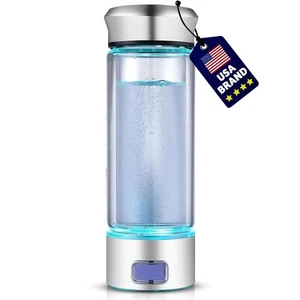 350ml Premium Glass Hydrogen Infuser with Leak-Proof Design for Health Benefits - Picture 1 of 9
