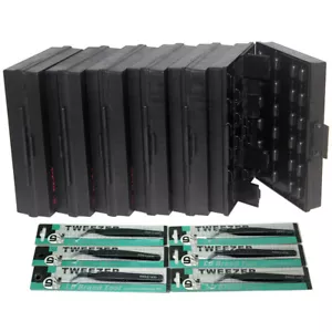 6 piezas Gabinete seguro ESD Aidetek BOXALL48 para 1206 0805 0603 0402 0201 chips diodo - Imagen 1 de 8
