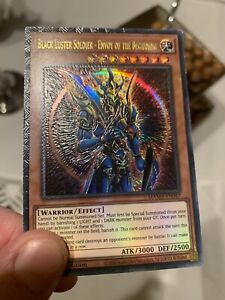 Ultimate Rare Style BLS Black Luster Soldier - Envoy Of Beginning Yu-Gi-Oh GOAT