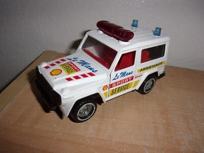 Majorette 1:34 Mercedes Benz 230 GE White Le Mans Sport Service Assistance - Image 1 of 4