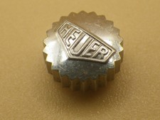 Vintage Genuine HEUER steel CROWN 5.9 mm diameter. Parts.