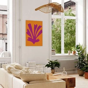 Henri Matisse Palmette Gouache Ausschnitte Kühn Tropisch Gemälde Druck Kunst Poster - Bild 1 von 10