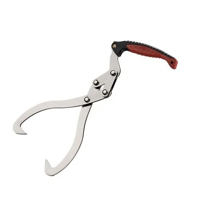 Wiltec Handpackzange Ø30cm Holzzange 44cm Packzange Stahl Holzgreifer Forstzange - Bild 1 von 4