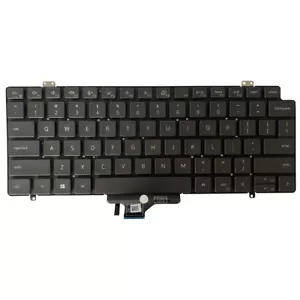 For DELL Latitude 7410 / 7410 2 in 1 Keyboard Backlit no frame US - Picture 1 of 2