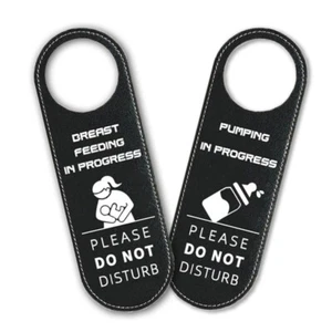 Please Do Not Disturb Door Tag Door Sign Breast Feeding In Progress Prompt Board - Picture 1 of 6