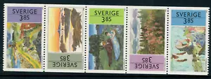 Sweden - 1996 - Summer in Art - 3.85Kr x5 - #381 - Picture 1 of 1