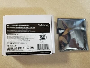 STARTECH.COM SFP1000LHST 1000BASE-LH SFP MSA COMPLIANT(New Open Box) - Picture 1 of 4