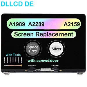 For Apple Macbook Pro A2159 Retina Display Bildschirmbaugruppe 13" EMC3301 grau - Bild 1 von 7