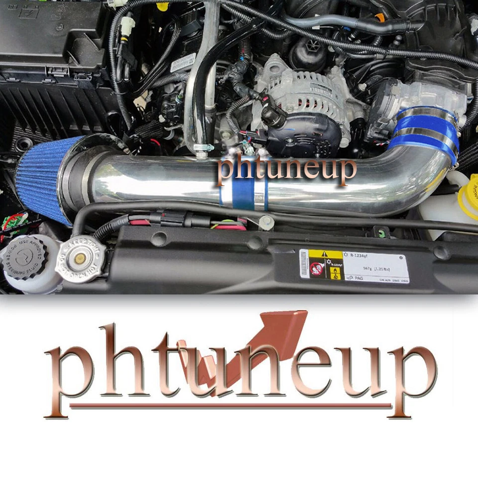 KIT DE ADMISIÓN DE AIRE AZUL PARA JEEP WRANGLER 2012-2018 MOTOR V6 3,6 L Foto 1 de 1