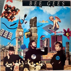 BEE GEES LP RECORD ‘HIGH CIVILIZATION’ (WARNER BROTHERS) - Picture 1 of 5