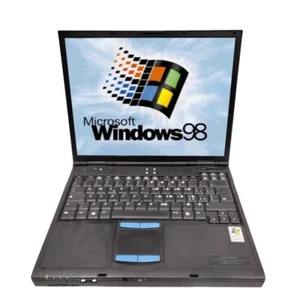 Notebook PC Laptop Windows 98 Seriell Integriert Pentium 4 Alt Disp. 22010 - Bild 1 von 5