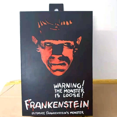 NECA Frankenstein’s Monster Black White Ultimate 7" Figure Official In Stock - image 1 of 4