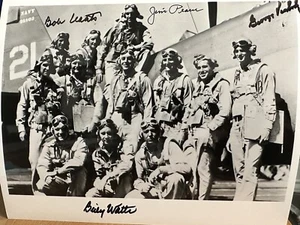 SIGNED 8x10 Group Photo, Signed By 4 Aces and Pilots Of VF-18. - Picture 1 of 2