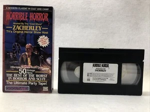 Horrible Horror Hosted By Zacherley (VHS, 1986) Cult Horror Movie Goodtimes - Bild 1 von 6