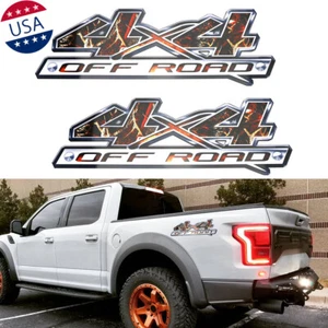 2x Lava 4X4 Off Road Truck Decal Vinyl Sticker for Ford F-150 F-250 Super Duty - Picture 1 of 6