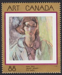 Canada 1994 #1516 MNH FOIL STAMPING - VERA by FREDERICK VARLEY ART MASTERPIECE - Bild 1 von 1