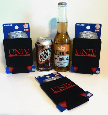 THREE (3) UNLV REBELS, NEOPRENE POCKET CAN KADDYS FROM KOLDER INC (CLOSEOUT) Cover