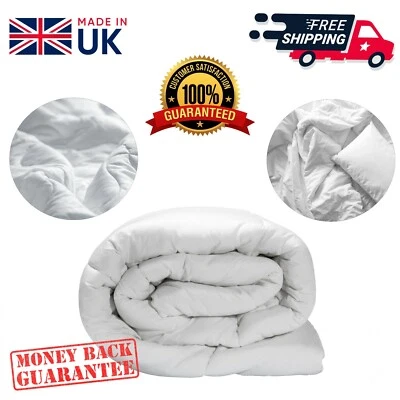 NIGHTCOMFORT Summer Cool Light Anti Allergy Duvet 1.5 / 3 / 4.5 Tog Single Double King S.king