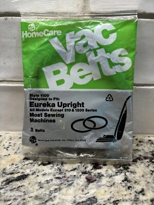 NEW HomeCare Style 1100 Eureka Upright Vac Belts & Sewing Machines 2 Belts - Image 1 of 4