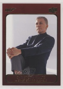 2020 James Bond Villains & Henchmen Red Ernst Stavro Blofeld Christoph Waltz kr0