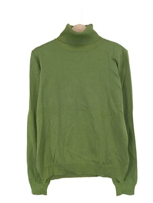 VERO MODA Jersey de cuello alto Mujeres Jersey Talla EU 42 verde look casual - Imagen 1 de 4