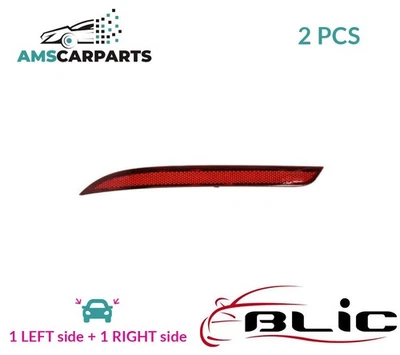 INDICATOR LIGHT BLINKER LAMP PAIR REAR 5403-01-2127105P BLIC 2PCS NEW - Image 1 of 4