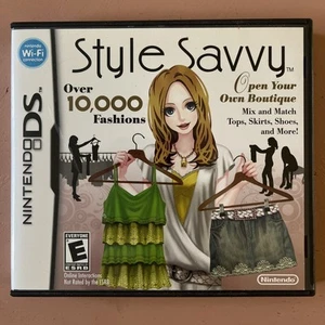 Style Savvy (Nintendo DS) Case and Manuals Only NO GAME/ Fast Shipping - Picture 1 of 10