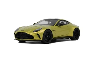 Aston Martin Vantage 2024 Jaune Métallique Modèle Réduit 1:18 GT Spirit - Imagen 1 de 11
