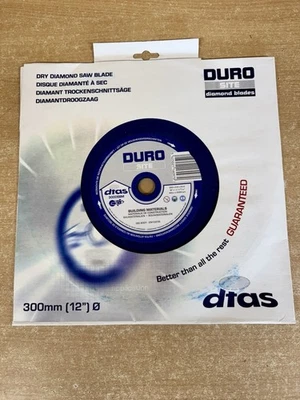 DURO 300mm Diamond Blade Bricks Concrete Cutting General Purpose DSBM 20mm Bore