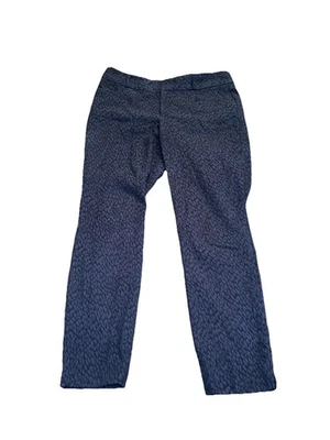 Women’s “Banana Republic Jackson Fit” Gray and Black Print Pants Size 4P - Image 1 of 4