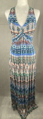 Jessica Simpson 长裙女式中号娃娃花边背面 Y2K 节日 — 第 1/4 张图片