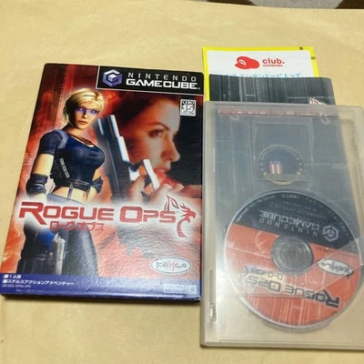 GC GameCube Rogue OPS Rogue OPS NGC CUBE GAMECUBE Rogue OPS GC Software Japan g2 - Image 1 of 4