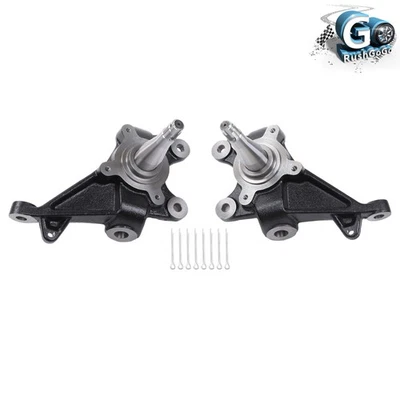 Par de eixos de redução de queda dianteira 2' Street Edge para Toyota Pickup 1984-1995 2WD - Imagem 1 de 4