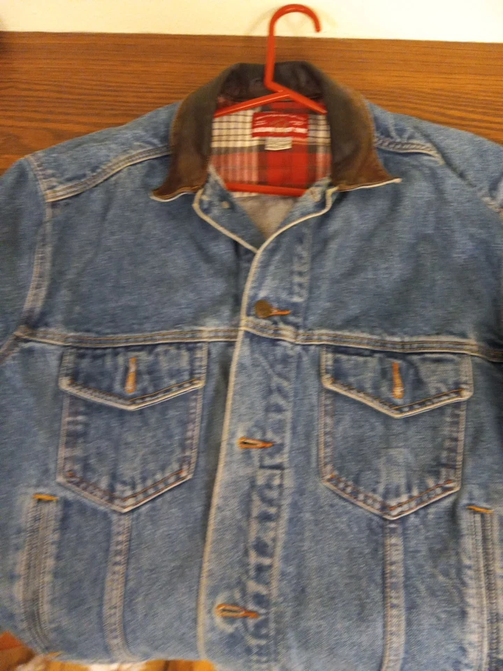 Malboro Denim Jacket with Corduroy Collar - Image 1 of 4
