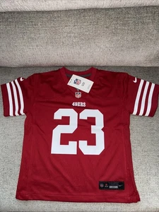 Nike Christian McCaffrey San Francisco 49ers Trikot Jugend kleine Kinder Gr. L (7) - Bild 1 von 7