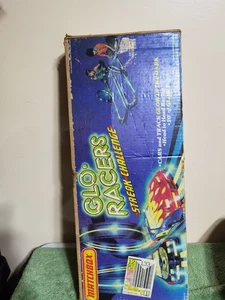 Difícil de encontrar Vintage Matchbox Glo Racers Streak Challenge pista de carreras. Faltan piezas. - Imagen 1 de 11
