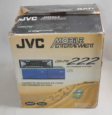 JVC CH-PK222 Multi Cd Player & 12 Disc Changer. New Complete Kit in original Box - Image 1 of 4
