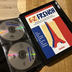 E-Z French, EZ-Language Beginner Course, Barron’s 4 CD + Book, Complete - Bild 1 von 5