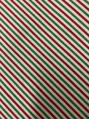 Moda Holiday Essentials Christmas Fabric 4 Yards Red Green Stripe Stacy lest Hsu - Image 1 of 4