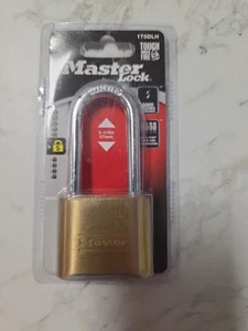 Master Lock 175DLH Brass Resettable Combination Padlock 2 x 2-1/4 in. - Picture 1 of 2