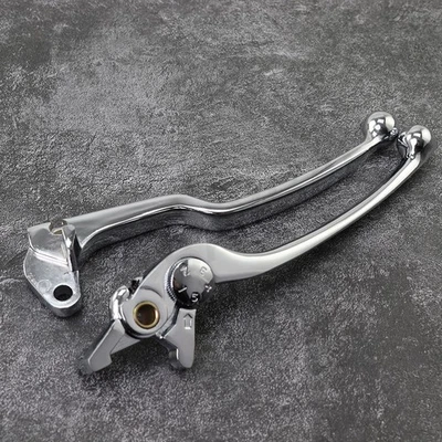 Chrome Brake Clutch Hand Lever For Suzuki Gsx Gsxr 600 750 1000 Tl1000S SFV650  - Image 1 of 4