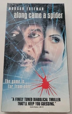 Along Came a Spider (VHS, 2001) Brand New Factory Sealed Morgan Freeman Thriller - Image 1 of 4